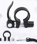 31.8mm Aluminum Bicycle Seat Post Clamp Quick Release Collar Type 1 Hollow Ergonomic Design Lightweight and Secure