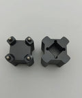 Dub Cap And Remove Tool For SRAM BB30 Crankset Self Extracting Arm Cap Removal Non Round Design shown with stainless pins