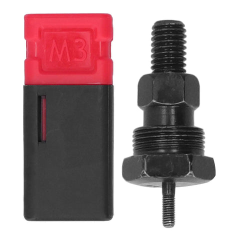 Genuine Alloy Steel Hand Rivet Tool Set Spare Parts Kit With Mandrel And Nose Piece Head Tips For M3 Manual Nut Rivet Guns Including Rivnuts And Nutserts Accessories That Are Totally Awesome, M3 tip and mandrel