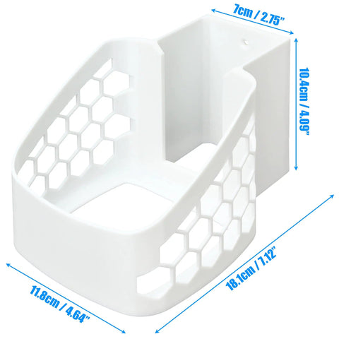 Wall Mount Bracket For Xfinity Comcast Xb8 Router Wifi Delivers Hella Smooth Setup And Keeps Your Gear Tidy And Cool While Managing Airflow And Cable Clutter Inside Any Home Office, white, heavy-duty, hexagon design.