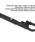 Heavy Duty Angle Grinder To Belt Sander Adapter Conversion Kit For 100Mm 125Mm Grinders Quick No Sweat Install close-up of black fixing plate.