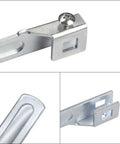 Heavy Duty Steel T Handle Cam Locking Cam For T Handle Locks Two Piece Set Left And Right Galvanized Construction Includes Screws