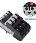 Heavy Duty Thermal Overload Relay for Electric Motors, Adjustable Protector With 17 To 25 Amp Range, Easy Install shown with terminals