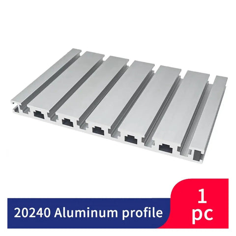 Premium 20240 Aluminum Extrusion T Slot Profile 20 By 20 Millimeter, showcasing multiple aluminum profiles for DIY 3D printer frames.