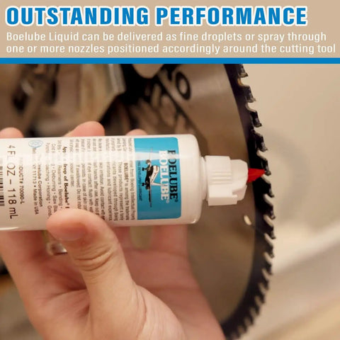 Applying Pro Grade Heavy Duty Multi Use Liquid High Performance Industrial Lubricant For Minimum Quantity Lubrication MQL In Machining