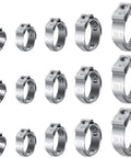 Heavy Duty Pex Pinch Clamps Kit With Five Sizes Three Eighths Inch One Half Inch Five Eighths Inch Three Quarters Inch And One Inch 50 Pieces