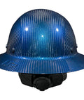 Carbon Fiber Full Brim Hard Hat With 6 Point Ratchet Suspension, OSHA And ANSI Rated, Heavy Duty Construction Helmet For Men