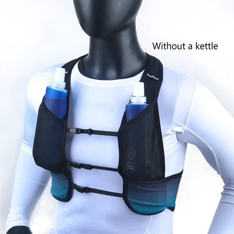 Mannequin with Ultra Lightweight 3L Hydration Vest For Hiking And Trail Running On The Go Leakproof Water Backpack