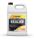 Kick Your Backyard Up A Notch With This Top Shelf Clear Satin Stamped Concrete Sealer, 1 gallon water-based formula.