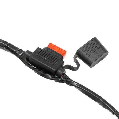 Close-up of Replacement Suzuki Outboard Engine Controller Box Wiring Harness 16 Pin 20 Ft Marine Grade Water Resistant Harness
