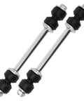 Front Sway Bar Link Kit For Chevy Silverado Tahoe Suburban Yukon XL 1995-2019 2 Pack Heavy Duty Replacement Replaces OE K700539 10385580 15167767 Direct Fit Zinc Nickel Bushings For Superior Steering And Quieter Ride, 2 sway bar links