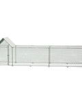 Heavy-Duty Galvanized Steel Chicken Coop Run Built Tough For Backyard Poultry Housing With Weather-Resistant Cover And Secure Mesh Enclosure