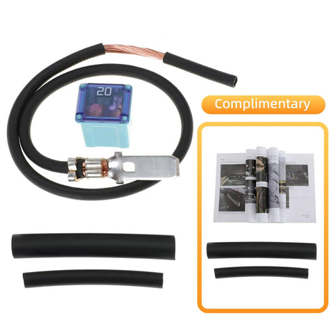 Ford F150 Fuel Pump Fuse Relocation Terminal Kit With Two Extra Tubes For 3 5L 3 7L 4 6L 5 0L 6 2L V6 V8 Engines 2009 To 2014 Easy Install Replacement 926 034 EL3Z14293A