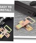 Heavy Duty Metal Sofa Connection Buckles Set For Interlocking Durable Furniture Link Parts Easy No Fuss Couch Assembly