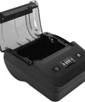 No Sweat Portable Thermal Receipt Printer with open cover, 80MM width and USB Bluetooth 5.0 for mobile POS solutions.