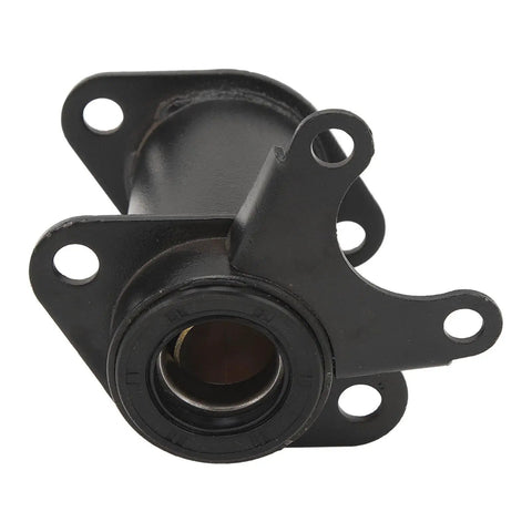 Rear Axle Bearing Carrier Hub for 50cc to 125cc ATVs Quad Go Karts, Beefy Heavy Duty Replacement, black metal construction.