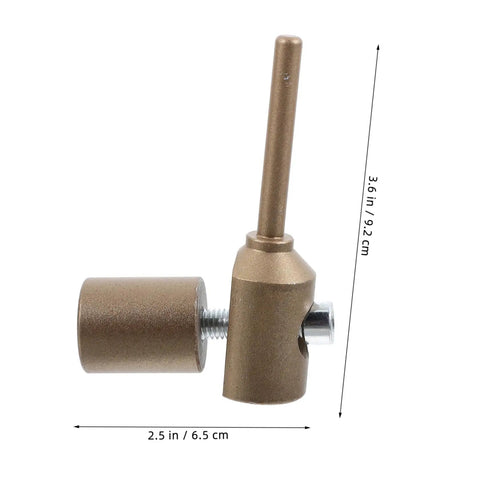 Side view of PPR Repair Tool With Hot Melt PE Welding Rods For Quick Leak Fixes showing dimensions 2.5 x 3.6 inches.