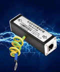 Phone Line Surge Protector 10KA Shield for Landlines Fax Modems and DSL Gear with overvoltage defense and RJ11 interface