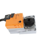 Heavy Duty Nr230A Rotary Actuator Ball Valve With 10Nm Torque And Ac100V To Ac240V Voltage side view showcasing design and connection.
