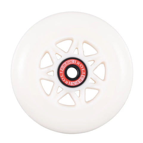 Lollipop Boardwalk Inline Skate Wheels 90mm 85A Polyurethane Indoor Outdoor 8 Pack With Smooth Quiet Ride And Big Grip