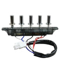 Universal Range Hood Push Button Switch Keyboard Control Board For 5 Button Or 4 Button Hoods, front view, durable part.