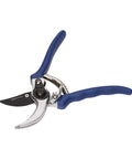 Workhorse Bypass Pruning Shears for Garden Cleanup, 8 Inch Steel Hand Pruners with Rust Resistant Blade, Ergonomic Non Slip Grip, Blue