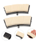 Quiet Indoor Cycle Brake Pads Replacement Set for Exercise Bike showing anti-slip pads and smooth braking features