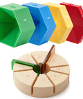 Hella Precise Stained Glass Angle Tool Set For 3D Flower And Succulent Soldering Jig Kit with color-coded molds, 10-40 degrees.