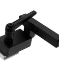 Aluminum Alloy T Track Stop Block With Ergonomic Design For Woodworking And Metalworking Type 30 Miter Track Stopper angled view.