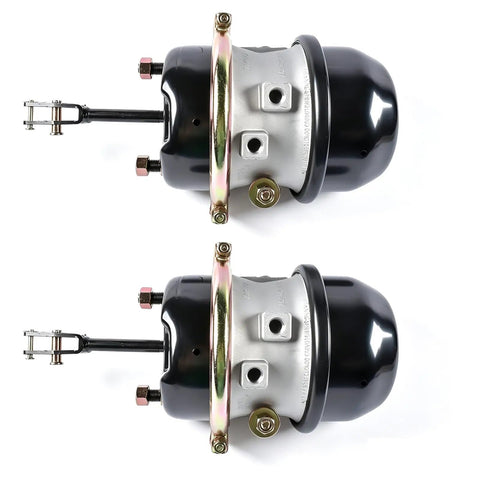 Two Pack Type 30 By 30 Beefed-Up Air Brake Chamber With Welded Clevis Three Inch Stroke Replacement For Haldex GC3030LCW Bendix NT3030ELS-WC