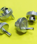 Solid Aluminum Handwheel 80mm OD For Milling Machine And Lathe With Smooth Spin And Easy Install Durable Build Perfect For Shop Grinds, four aluminum handwheels