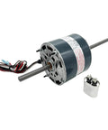RV Air Conditioner Fan Motor 1/3HP 115V Dual Speed with Capacitor Included, replacement part for RVs and Campers.
