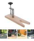 Two Pack Heavy Duty Wooden Bench Clamps For Jewelry Making And Metal Workholding Portable Vise Tool, compact design for DIY projects.