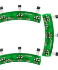 120 Degree Hall Effect Sensor Circuit Board With Aluminum Housing For Electric Bikes And Scooters Replacement Motor Hall Sensor Plate