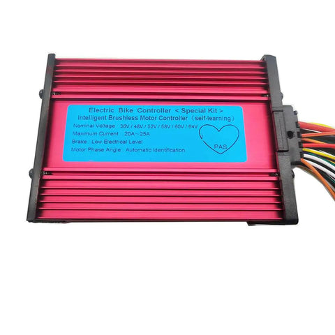 Powerful Brushless Square Wave Controller With LCD Display For 36V 48V 60V Electric Bikes And Scooters 450W 500W 600W Speed And Direction Control Plug And Play Durable E Bike Motor Controller For Smooth Rides