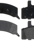 Semi Metallic Front Brake Pad Set for GM Vehicles Built to Last with Quiet Braking Low Dust and Rust Resistant Durability