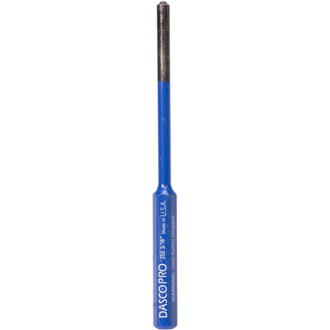 Three Sixteenth Inch Roll Pin Punch Pro Grade Heavy Duty Tool Built To Last, Heat Treated For Easy Pin Removal