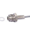 Airless Sprayer Pressure Transducer 243222 Pro Grade Compatible With Graco Sprayers shown with stainless steel body