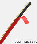 32.8Ft Peel And Stick Molding Trim For Mirror, Wall, Ceiling, Floor, Cabinet And Tile Edges, gold trim with adhesive backing