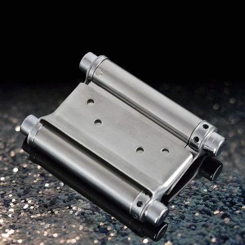 Heavy Duty Stainless Steel Two Way Spring Hinge For Doors And Fences In 3 Inch 4 Inch Or 5 Inch Sizes with Double Open View