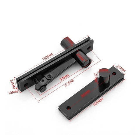 Invisible Stainless Steel 180 Degree Door Hinge for Sky Wood Doors and Cabinets, shown in size 130mm by 24mm.