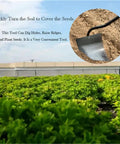 Soil Turning Hoe Triangle Garden Tool Head Only For Weeding Planting Digging Manuring Ridging Leveling And Landscaping Hardened