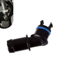 Premium Positive Crankcase Ventilation Valve Connector in black with blue seal for heavy duty engine use, fits GM models.