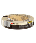 Roll of Highland Economy Masking Tape 1 Inch By 60 Yards White Budget Friendly No Frills Tape For Bundling Sealing And Light Duty Projects