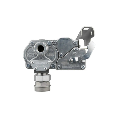 M-1115S-PO Fuel Transfer Pump For Stationary Tanks, 12 GPM At 115V, Built Tough For Gasoline Blends Up To E15, Diesel Up To B20, And Kerosene, Includes Spin Collar And Lockable Nozzle Holder For Quick, Safe Refills.
