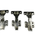 Stainless Steel Cabinet Door Hinges For Furniture, Heavy Duty, 105 Degree Opening, 88 Degree Close, Fits 14 to 21mm Door Thickness