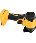 Heavy Duty Portable Three Inch Cordless Angle Grinder And Mini Circular Saw Featuring Badass Brushless Motor Dual Mode Setup for compact cutting.