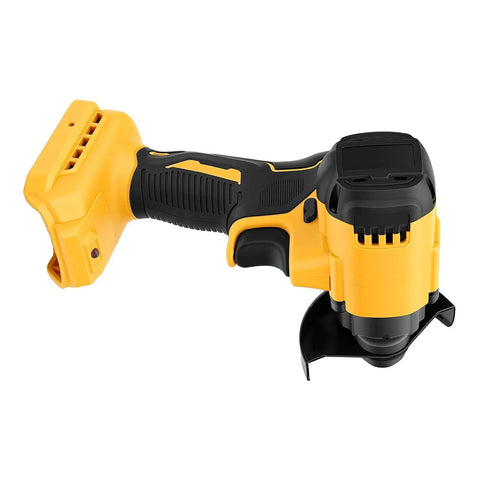 Heavy Duty Portable Three Inch Cordless Angle Grinder And Mini Circular Saw Featuring Badass Brushless Motor Dual Mode Setup for compact cutting.