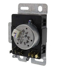 Side view of Easy Install Dryer Timer Replacement For Whirlpool Maytag KitchenAid JennAir Amana Magic Chef Admiral Norge Roper Direct Fit W10745655