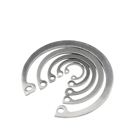 Heavy Duty Snap Retaining Ring M8 To M120 In 316 Stainless Steel C Type Internal Circlip For Holes assorted sizes